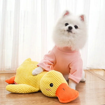 Pet Plush Toy Dog Calming Duck Stuffed Duck Toys