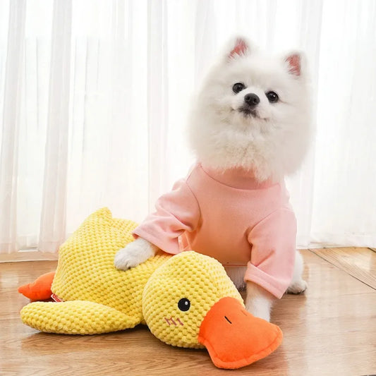 Pet Plush Toy Dog Calming Duck Stuffed Duck Toys