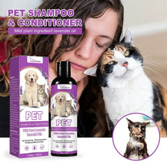 Pet Shampoo Dog Cat White Hair Fragrant Decontamination