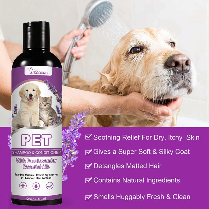 Shampoo per cuccioli per cani Toelettatura per cani Pet Things Pulci