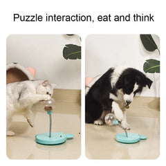 Pet Puzzle Food Leaking Ball Toy Cat Dog Interactive Treat