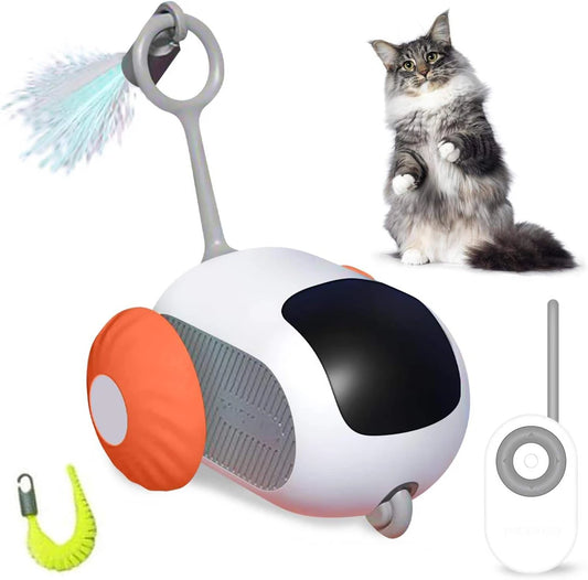 2 Modes Smart Cat Toy Automatic Moving Remote Controlled