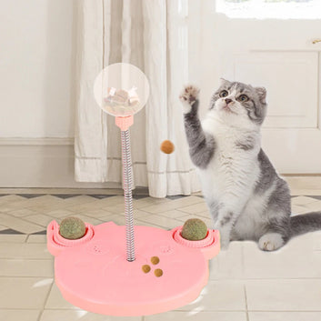 Pet Puzzle Food Leaking Ball Toy Cat Dog Interactive Treat