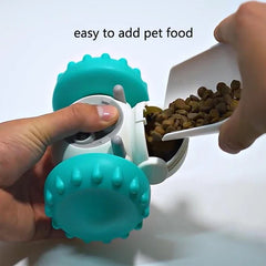 Dog Puzzle Toys Pet Food Interactive Tumbler Slow