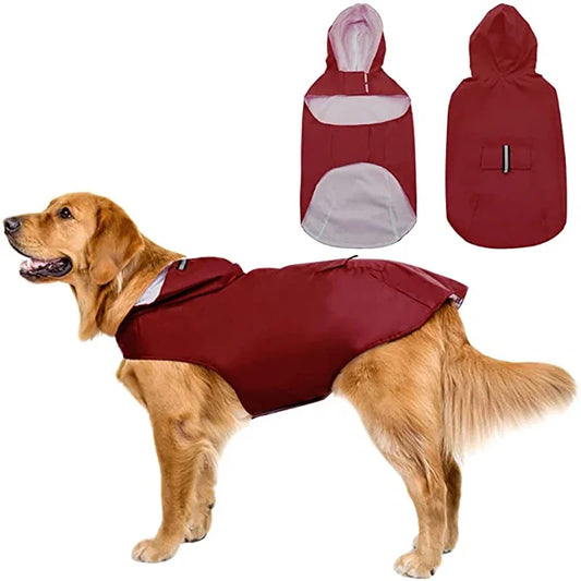 Dog Raincoat Small Large Dogs Waterproof Pet