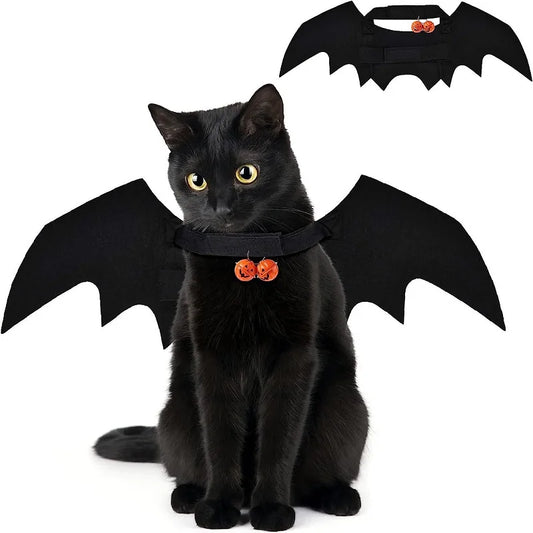 Fashion Cat Clothes Bat Wings Funny Dog Costume