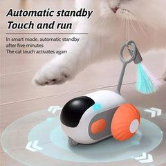 2 Modes Smart Cat Toy Automatic Moving Remote Controlled