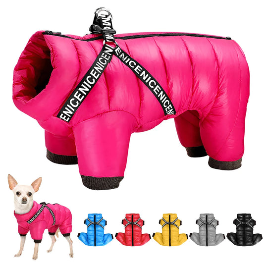 Winter Dog Clothes Super Warm Pet Dog Jacket Coat